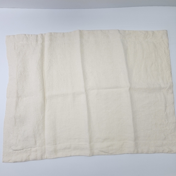 Ralph Lauren Standard Sham Foley Cream Linen 20 x 28 Neutral Natural Bedding - Picture 10 of 13